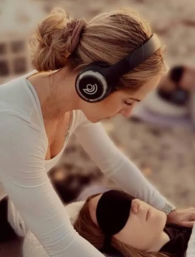 9D Breathwork session support with Liina Täht at Goyoga Tallinn